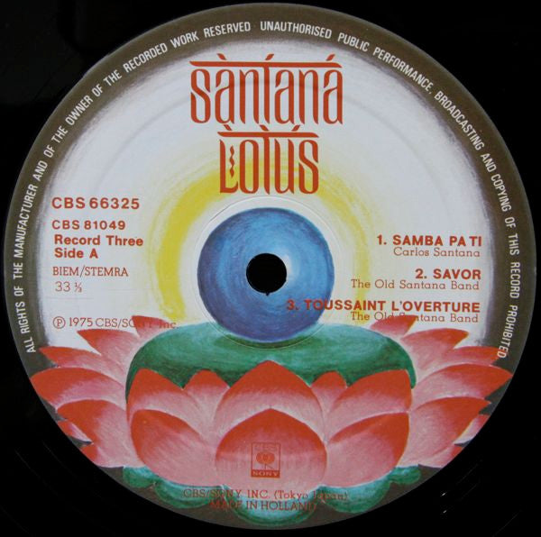 Santana -Lotus