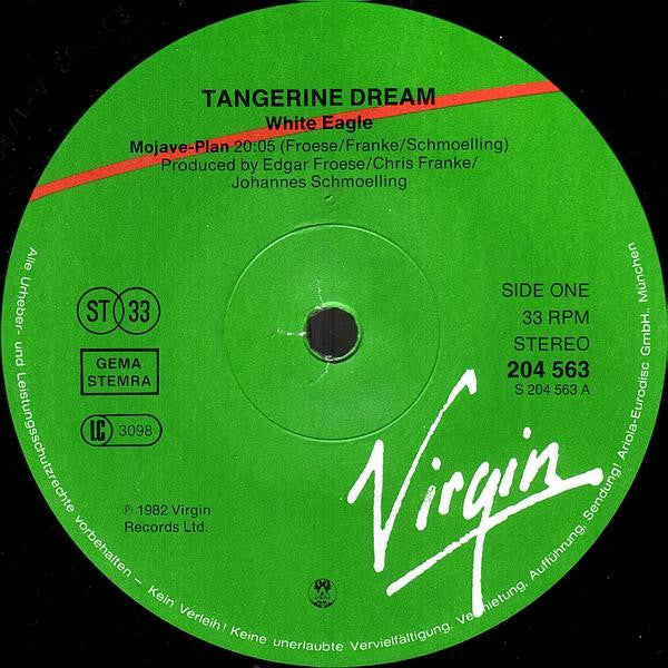 Tangerine Dream -White Eagle