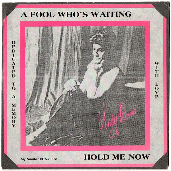 Andy Brina -A Fool Who's Waiting / Hold Me Now
