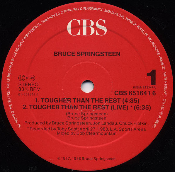 Bruce Springsteen - Tougher Than The Rest