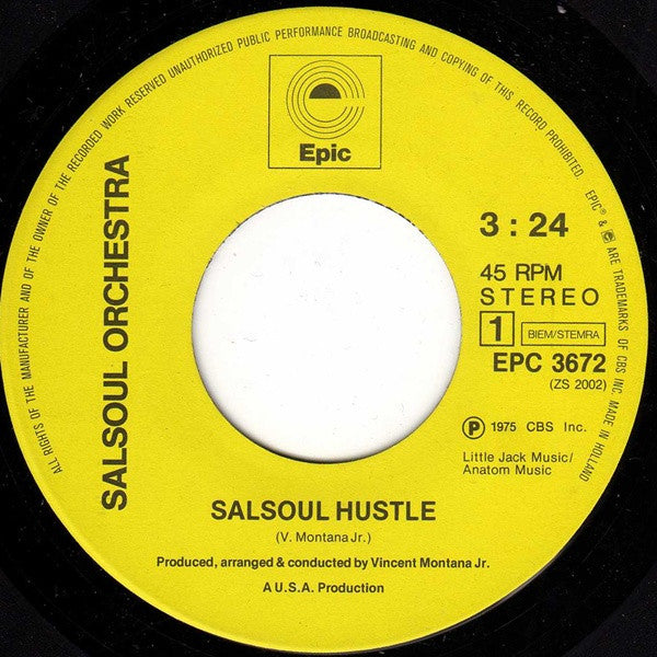 Salsoul Orchestra* -Salsoul Hustle
