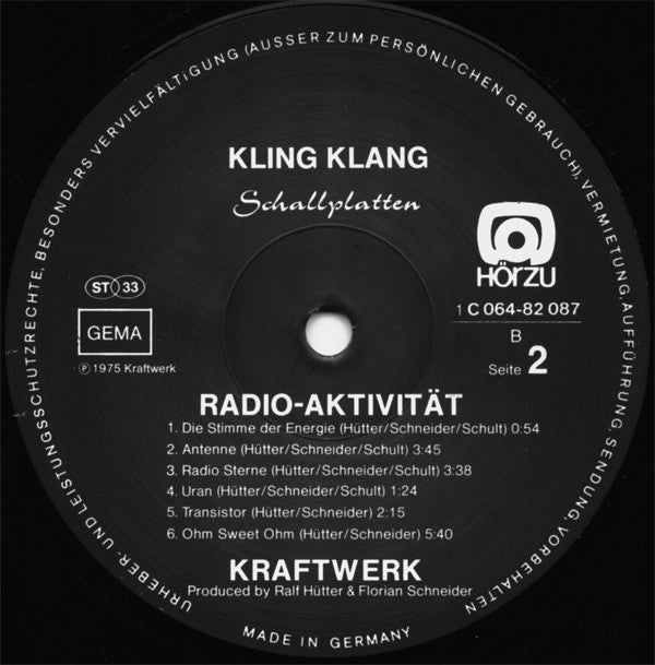 Kraftwerk - Radio-Aktivität