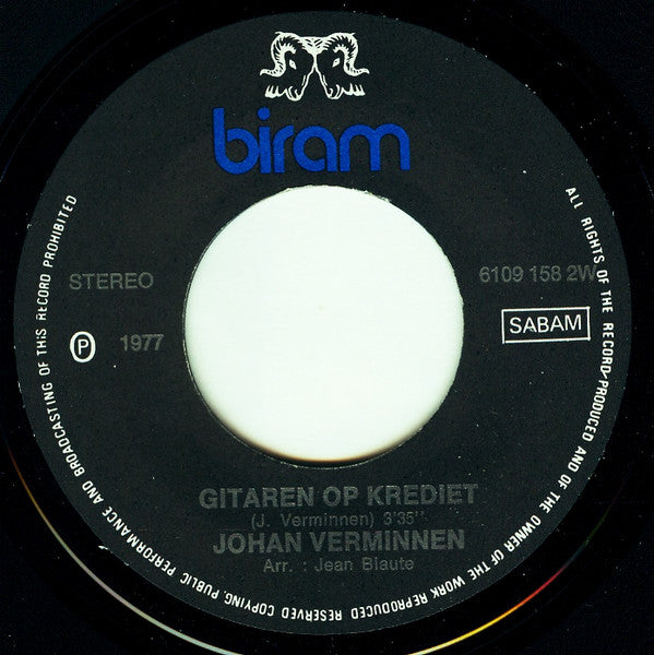 Johan Verminnen -Bokser / Gitaren Op Krediet