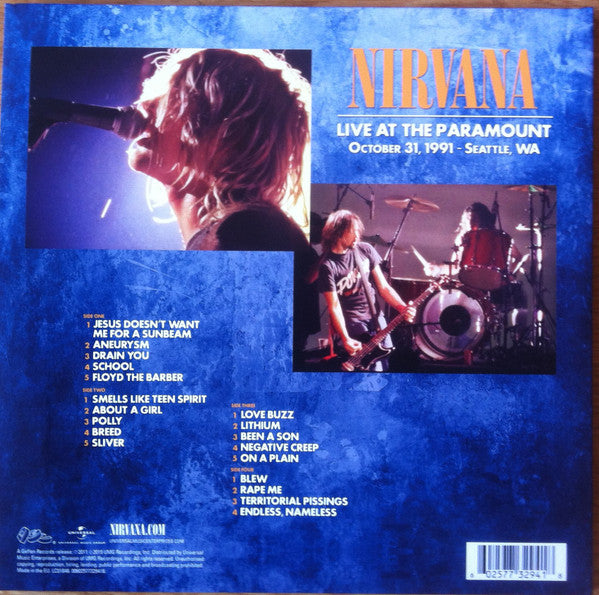 Nirvana -Live At The Paramount