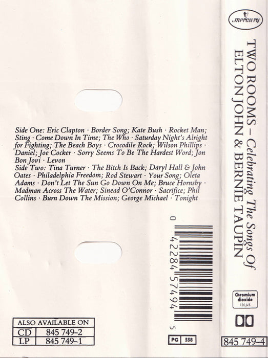 Various - Two Rooms - Celebrating The Songs Of Elton John &amp; Bernie Taupin