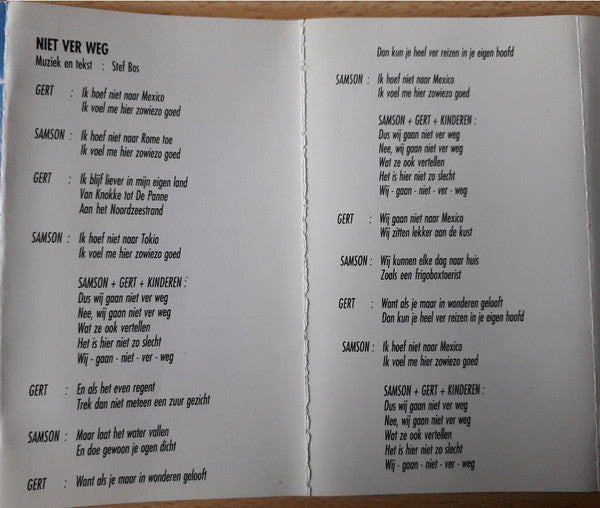Samson & Gert -Zing Zelf 6 Samsonhits