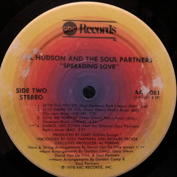 Al Hudson And The Soul Partners* -Spreading Love