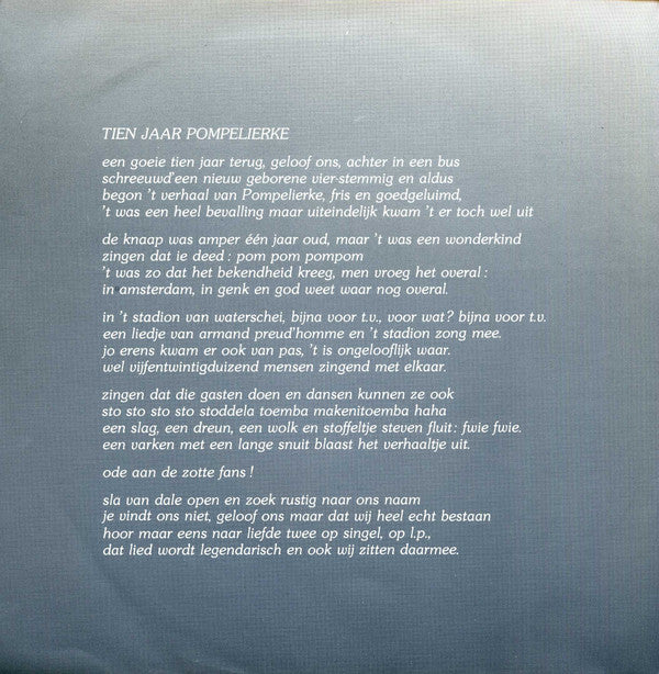 't Pompelierke - Liefde Twee