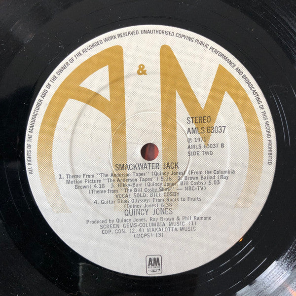 Quincy Jones -Smackwater Jack