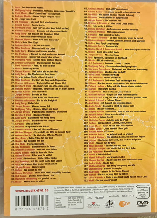 Various -Der Deutsche Hitmix - Die DVD