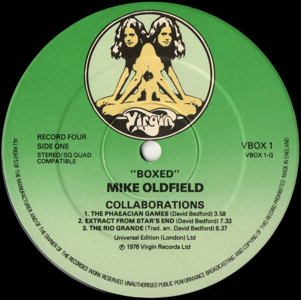 Mike Oldfield -Boxed