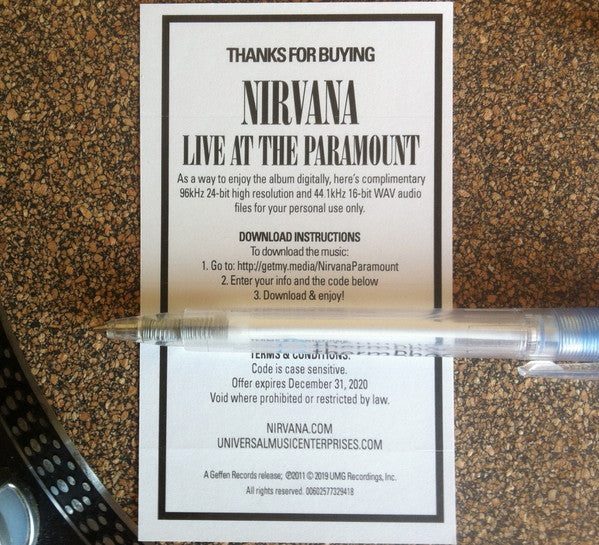 Nirvana -Live At The Paramount