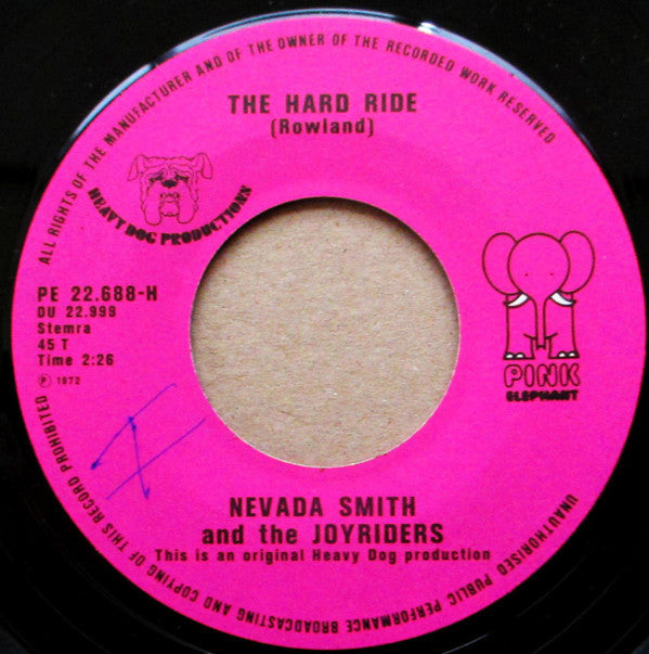 Nevada Smith And The Joyriders -The Hard Ride