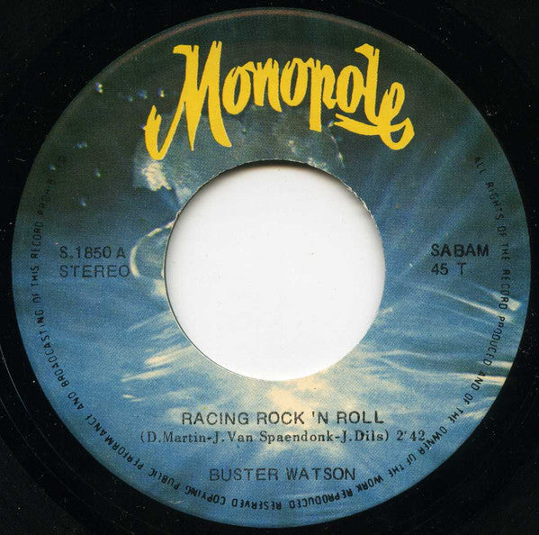 Buster Watson -Racing Rock 'n Roll