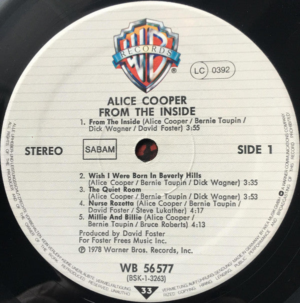 Alice Cooper (2) -From The Inside