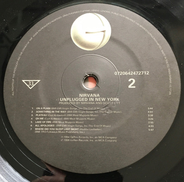 Nirvana -MTV Unplugged In New York