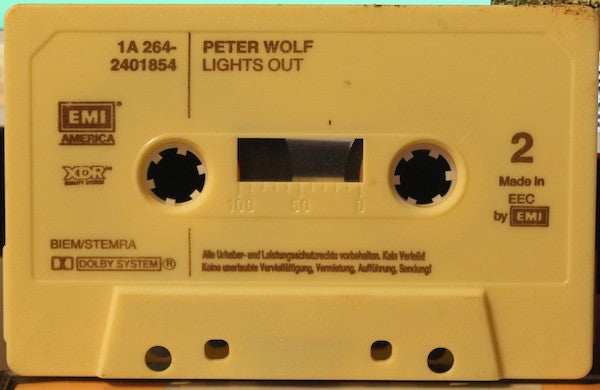 Peter Wolf -Lights Out