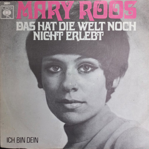 Mary Roos -Das Hat Die Welt Noch Nicht Erlebt
