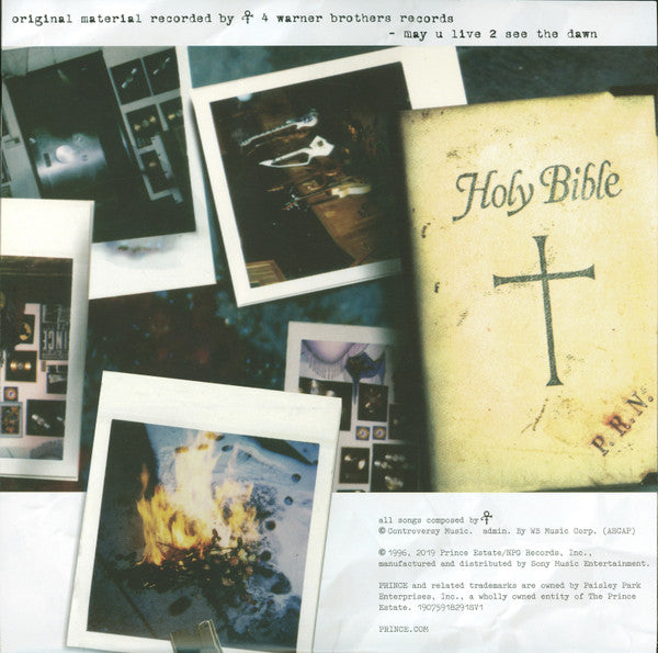 The Artist (Formerly Known As Prince) - Chaos And Disorder