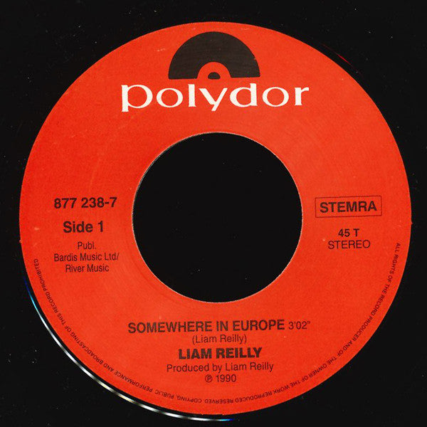 Liam Reilly -Somewhere In Europe
