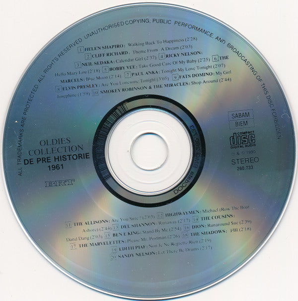 Various -De Pre Historie 200 Original Hits 1960-1969