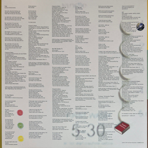 Shakira - Laundry Service