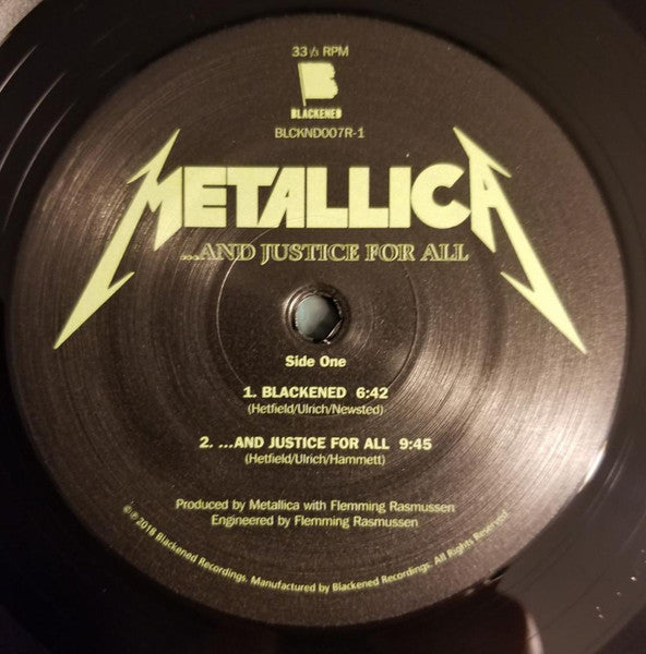 Metallica -...And Justice For All