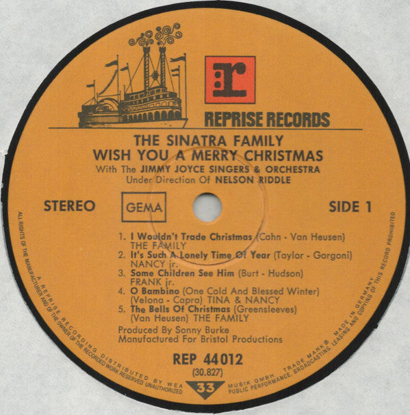 The Sinatra Family -The Sinatra Family Wish You A Merry Christmas