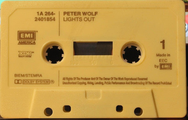 Peter Wolf -Lights Out