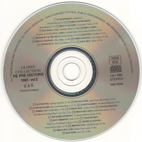 Various -De Pre Historie Original Hits 1960-1969 Vol.2
