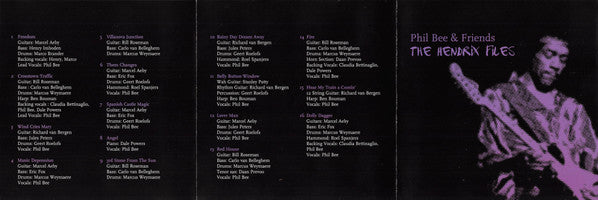Phil Bee &amp; Friends - The Hendrix Files