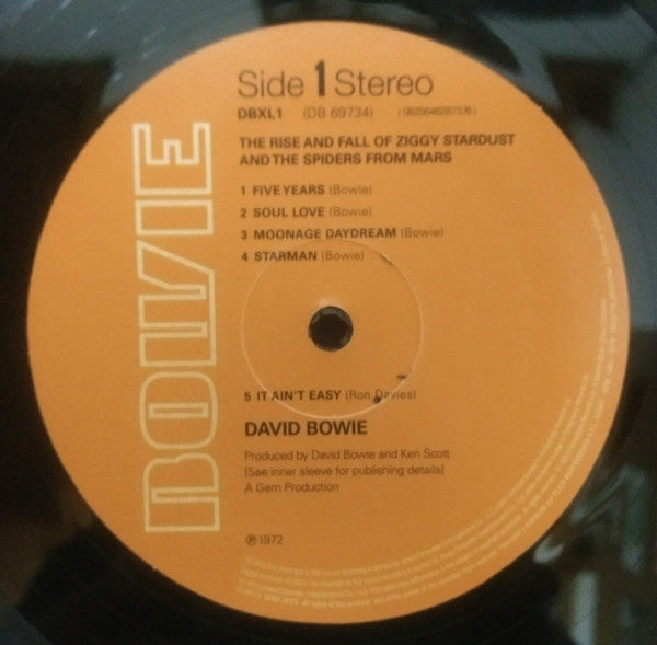 David Bowie -The Rise And Fall Of Ziggy Stardust And The Spiders From Mars