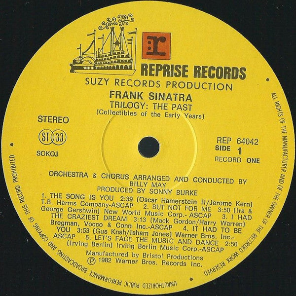 Frank Sinatra -Trilogy: Past, Present & Future