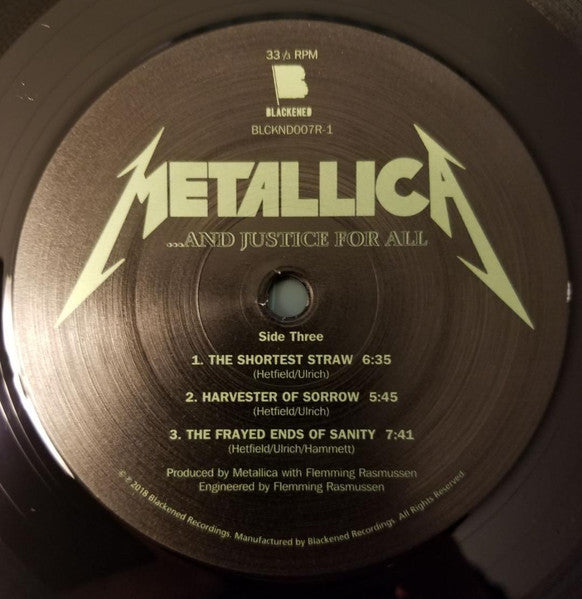 Metallica -...And Justice For All