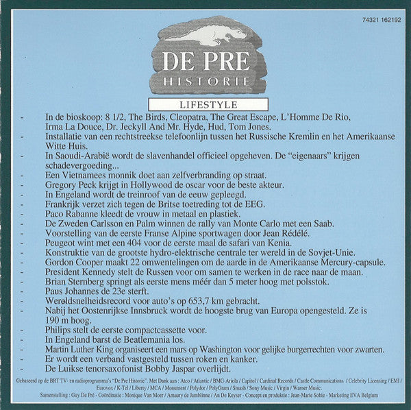 Various -De Pre Historie Original Hits 1960-1969 Vol.2