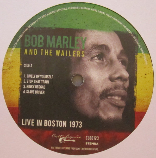 Bob Marley And The Wailers* - Live In Boston 1973