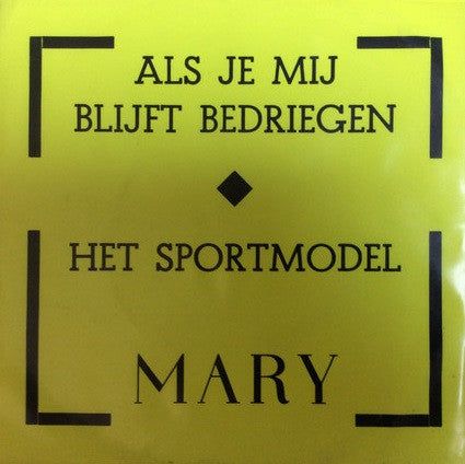Mary (52) -Als Je Mij Blijft Bedriegen