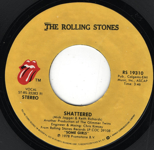The Rolling Stones -Shattered