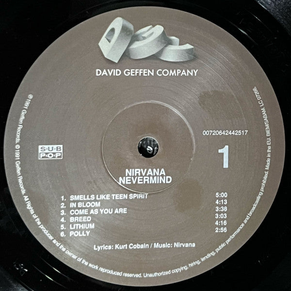Nirvana -Nevermind