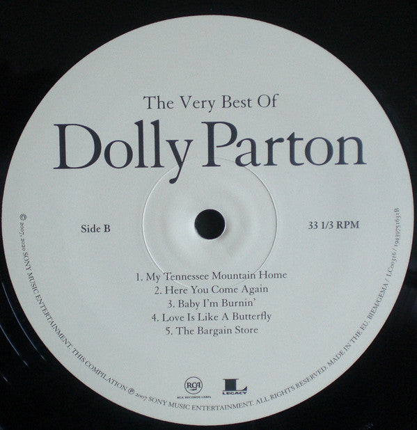 Dolly Parton -The Very Best Of Dolly Parton