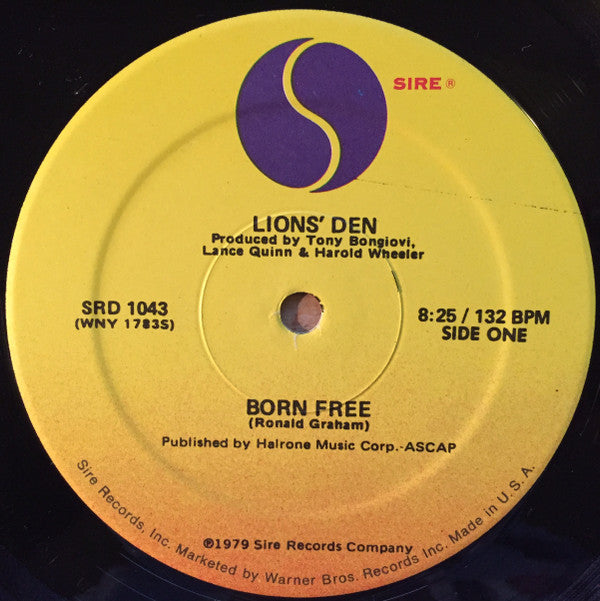 Lion's Den (5) -Born Free