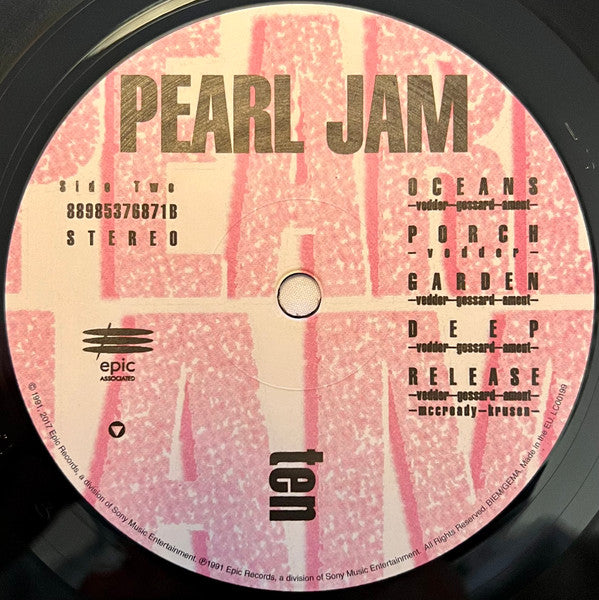 Pearl Jam -Ten