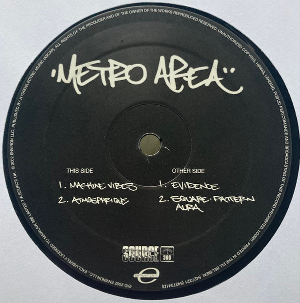 Metro Area -Metro Area