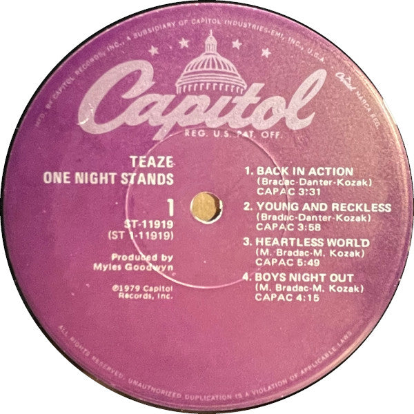 Teaze -One Night Stands