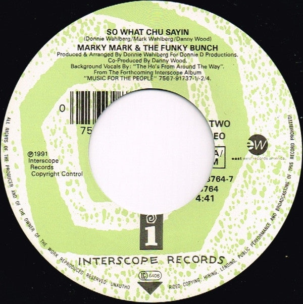 Marky Mark And The Funky Bunch* Featuring Loleatta Holloway -Good Vibrations