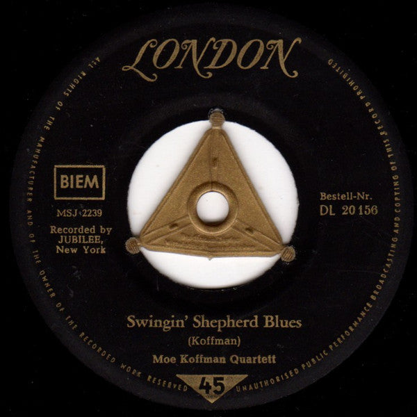 Moe Koffman Quartett* -Swingin' Shepherd Blues / Hambourg Bound