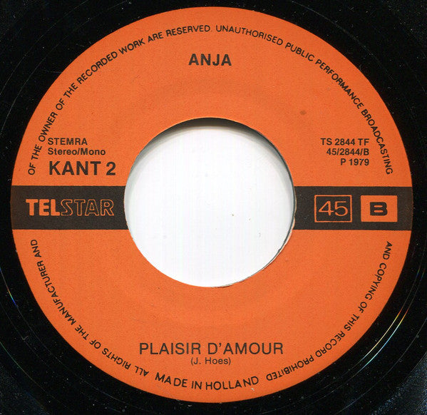 Anja (5) - Ik Mag Van Jou Niet Houden