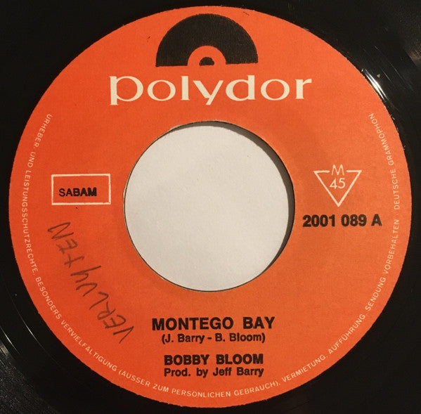 Bobby Bloom -Montego Bay