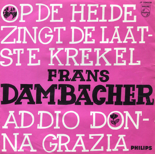 Frans Dambacher -Addio Donna Grazia