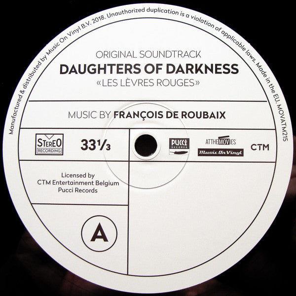 François De Roubaix -Daughters Of Darkness - Les Lèvres Rouges (Original Soundtrack)